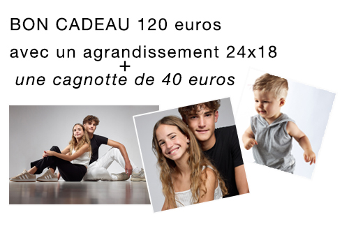 Bon cadeau séance photo famille en Bretagne et à Paris
